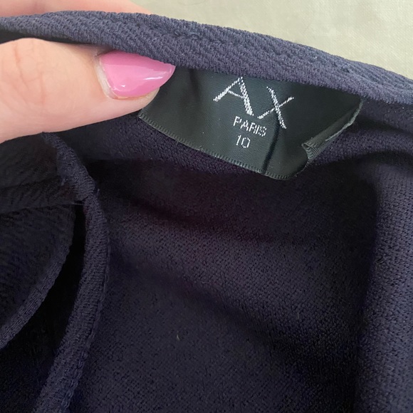 Navy Tulip Dress - Picture 2 of 4